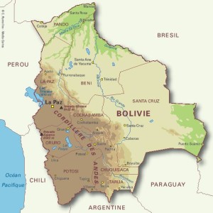 carte Bolivie