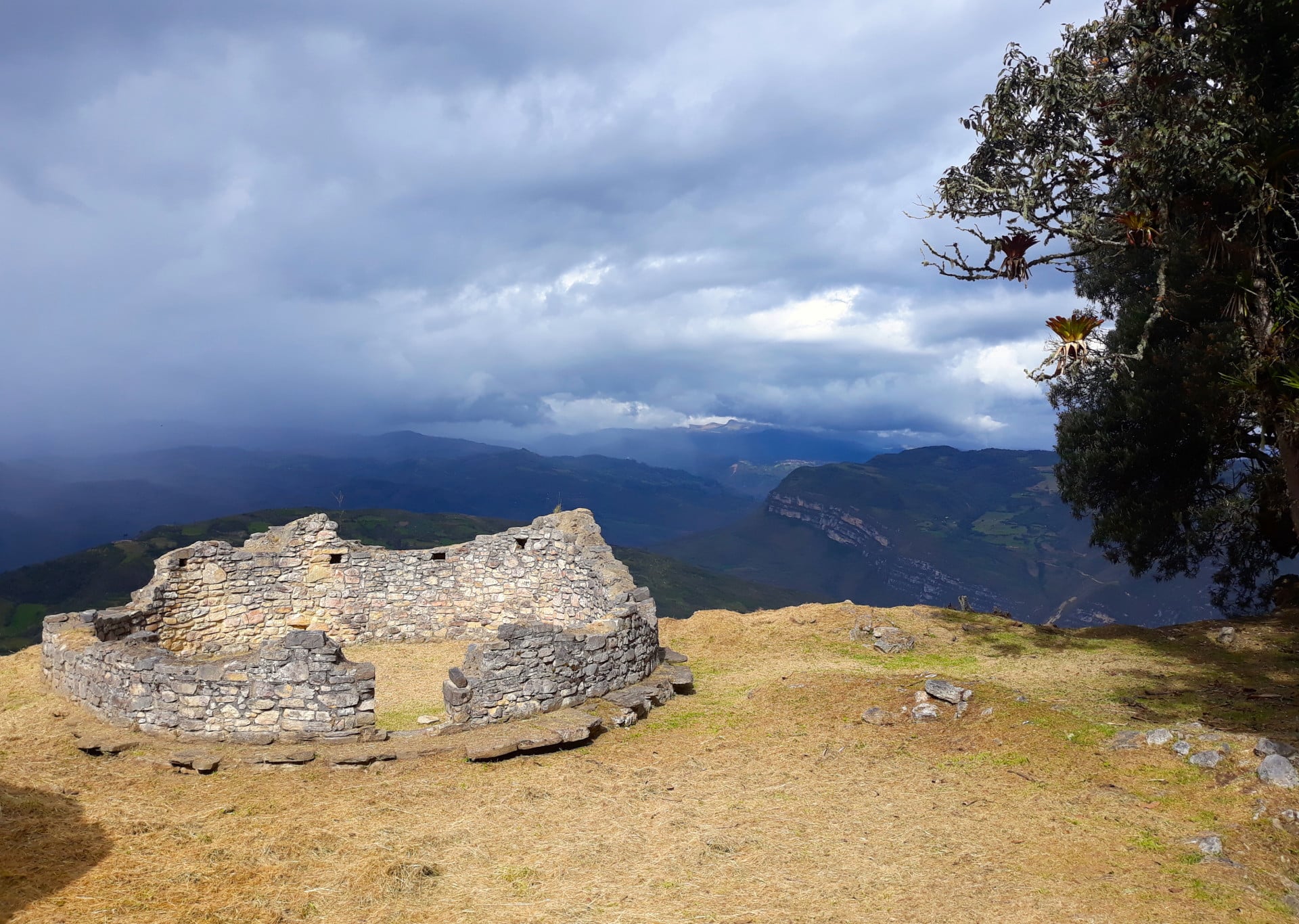 Le Site De Kuelap Près De Chachapoyas Nord Pérou