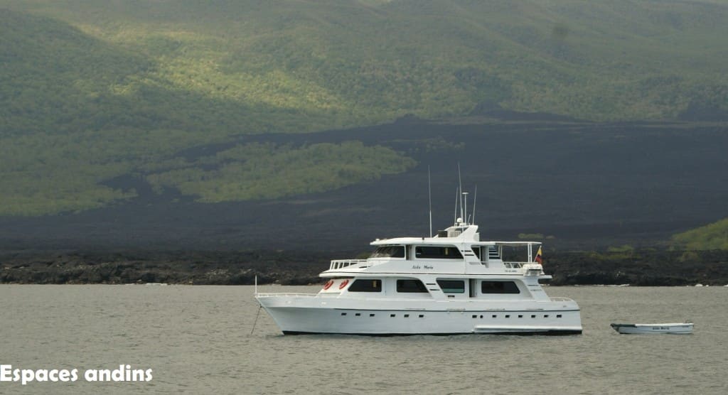 Navigation dans les Iles Galapagos 