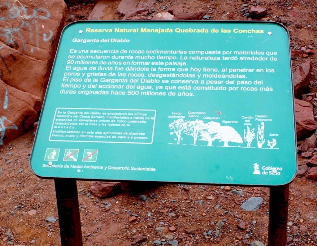 Garganta del Diablo, Argentine Photo : Espaces andins
