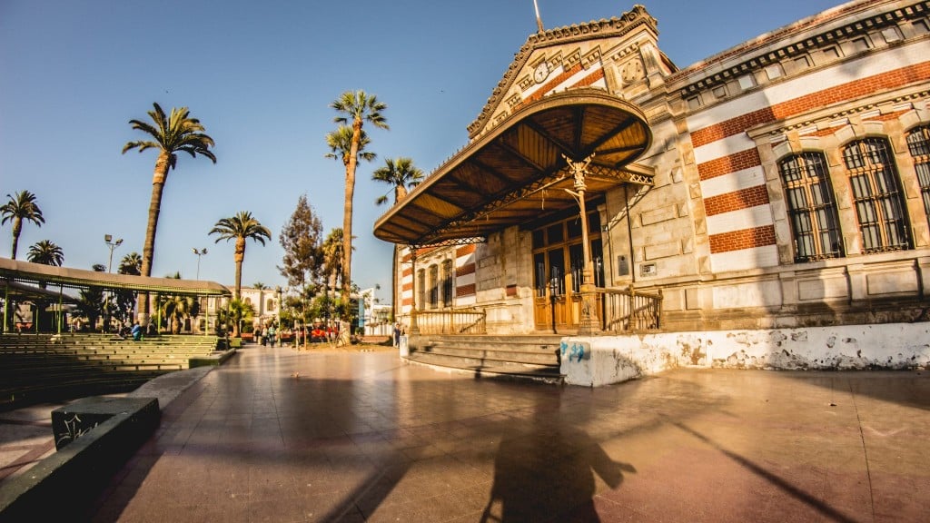 L'ancienne douane aujourd'hui Maison de la culture, à Arica
