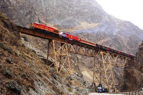 Train de Lima à Huancayo / Photo : Living in Peru