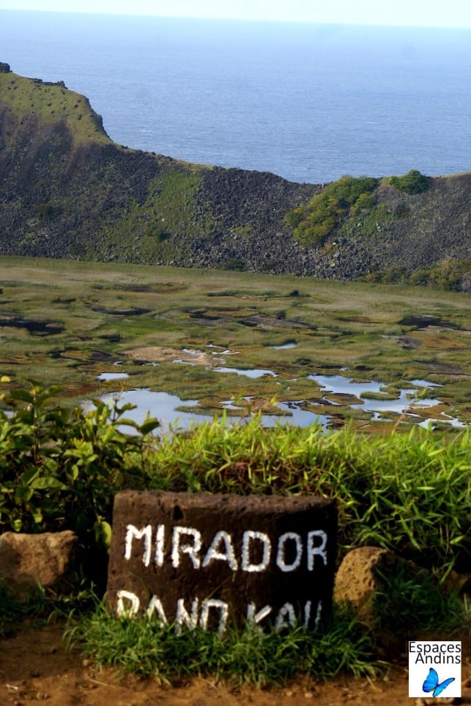 Mirador Rano Kau / Photo : Espaces andins