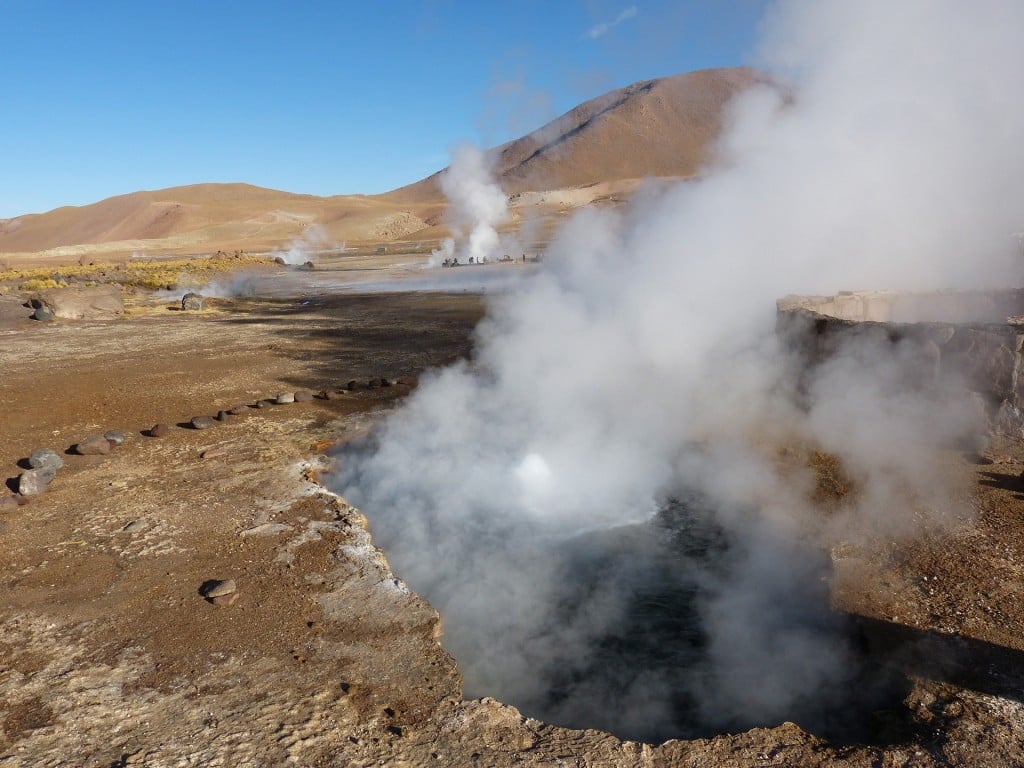 Les geysers du Tatio, Chili
