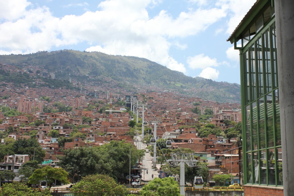 Medellin-Colombie-metro cable