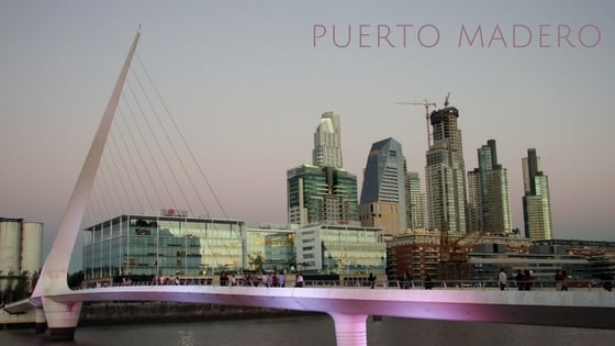 Vue Sur Puerto Madero, Buenos Aires, Argentine