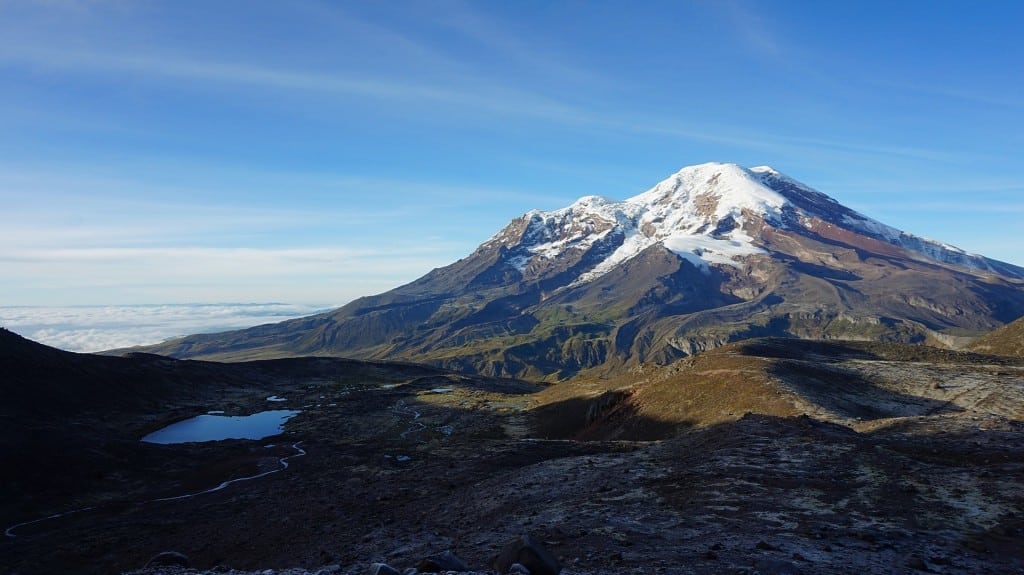Le volcan Chimborazo en Equateur
