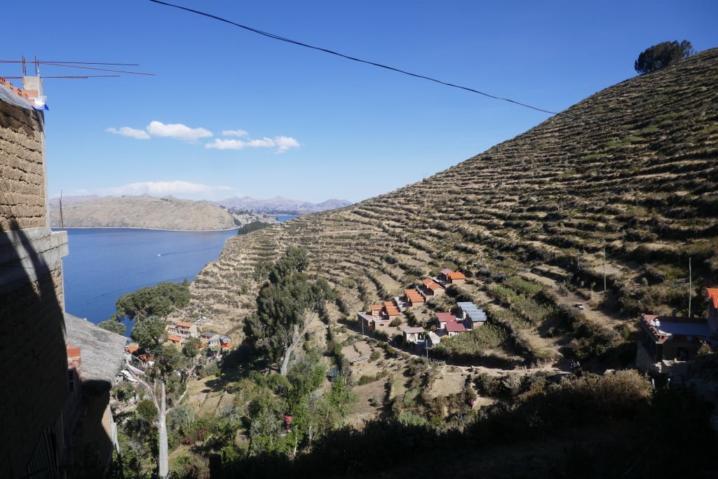 L'ile du soleil, lac titicaca, Bolivie