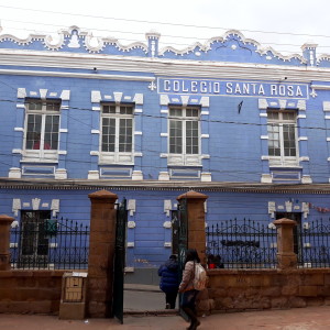 College à Potosi, En Bolivie