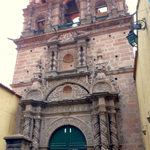 Eglise à Potosi, Bolivie
