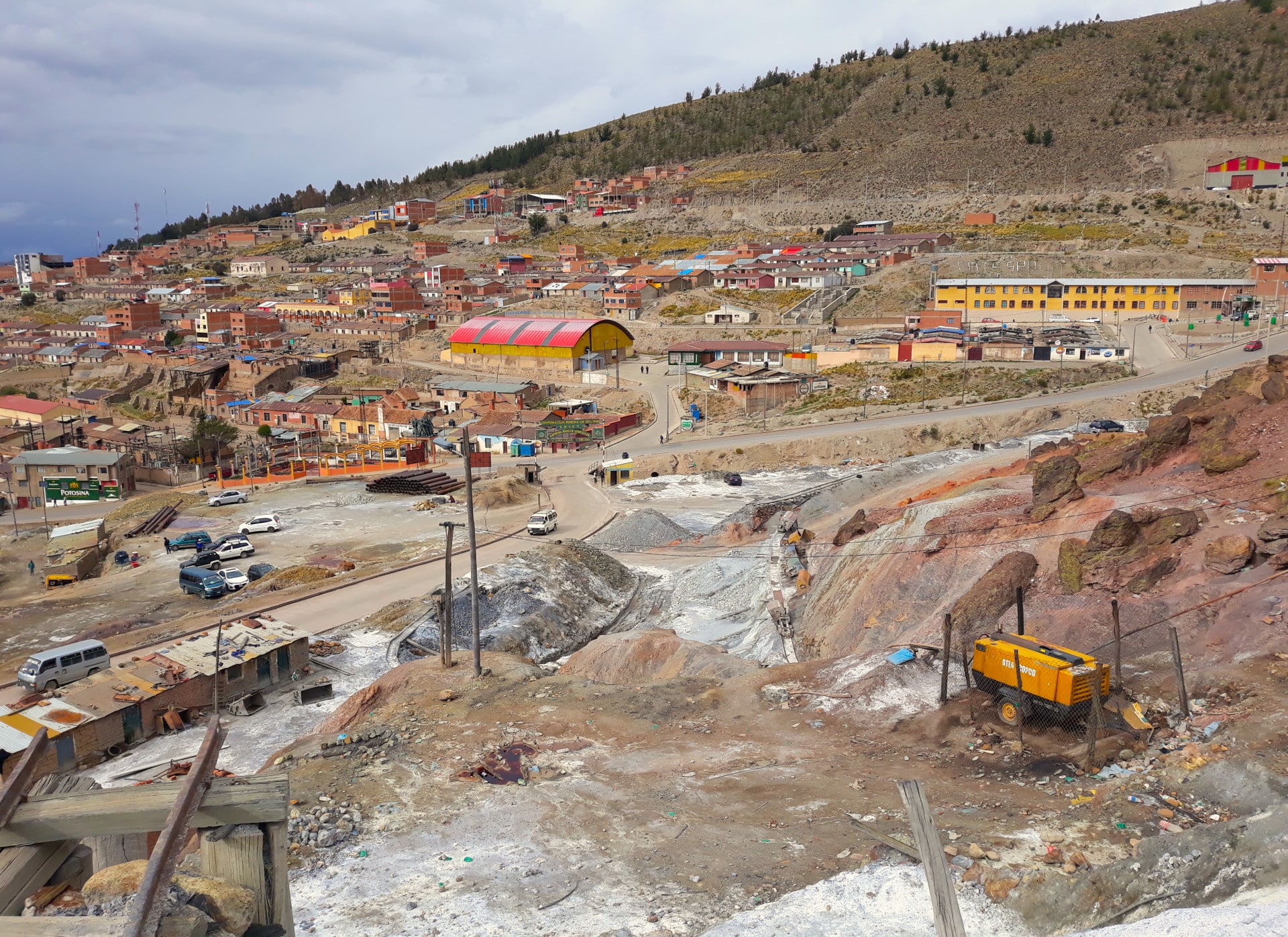 Mine De Potosi, En Bolivie