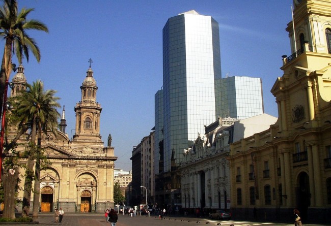 Le Centre Historique Santiago Chili