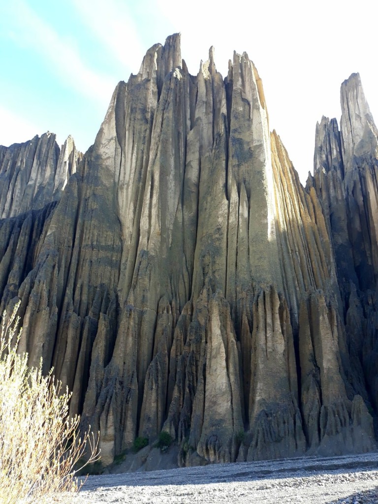 La vallée des las animas en Bolivie, formations rocheuses 