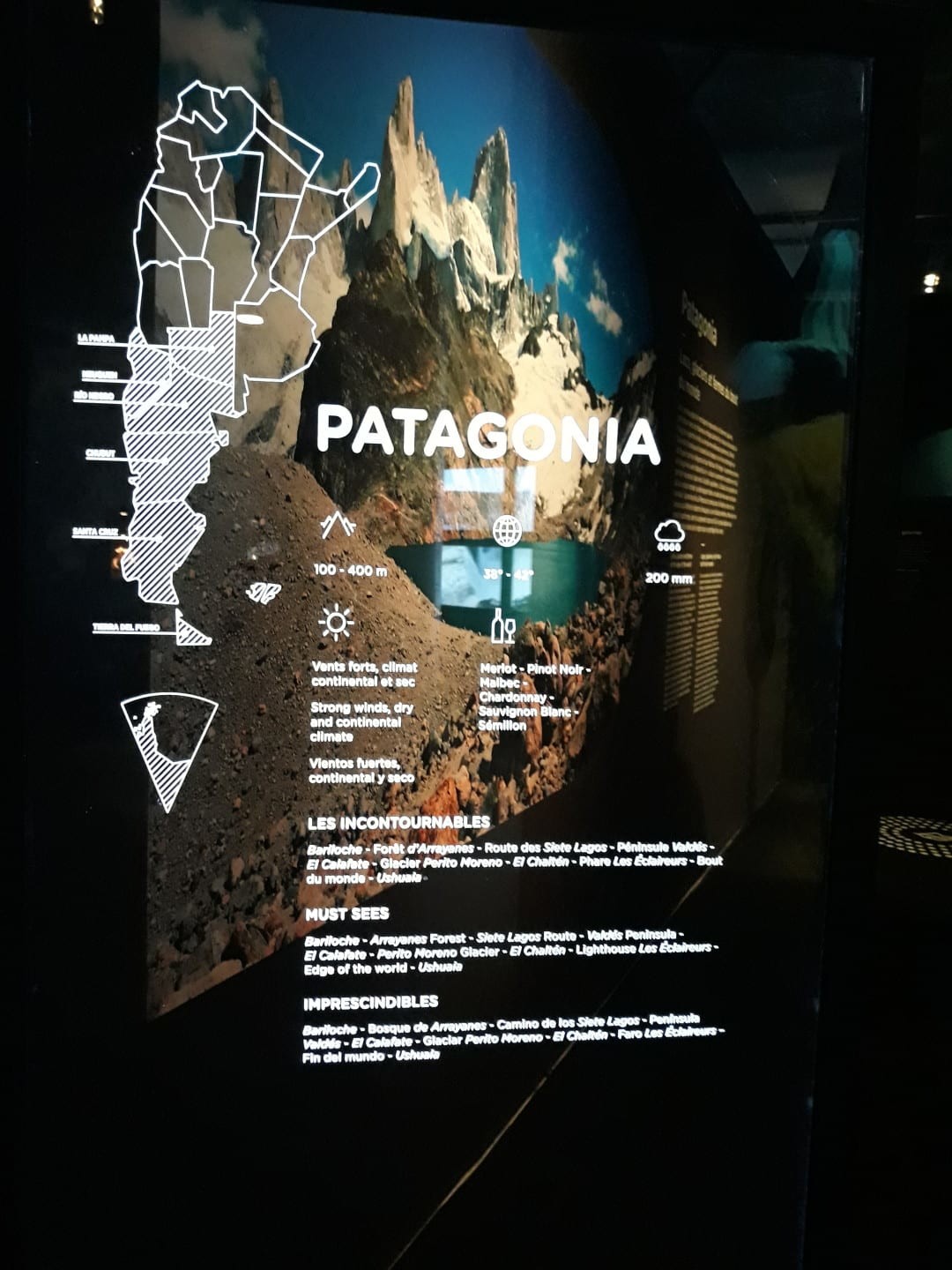 Patagonie Argentine Terre De Contrastes Bordeaux Cité Du Vin