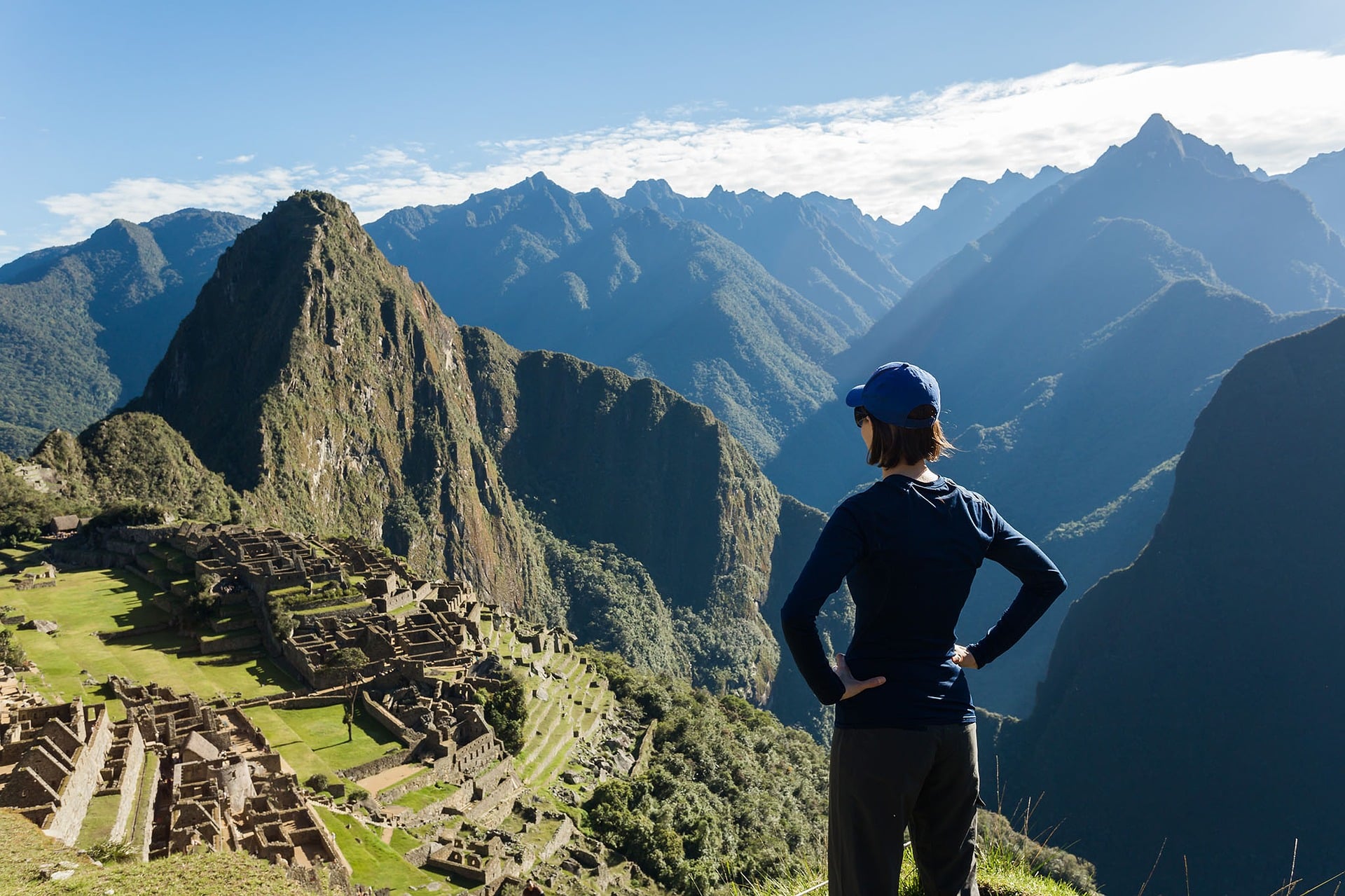 Vue Sur Le Machu Picchu