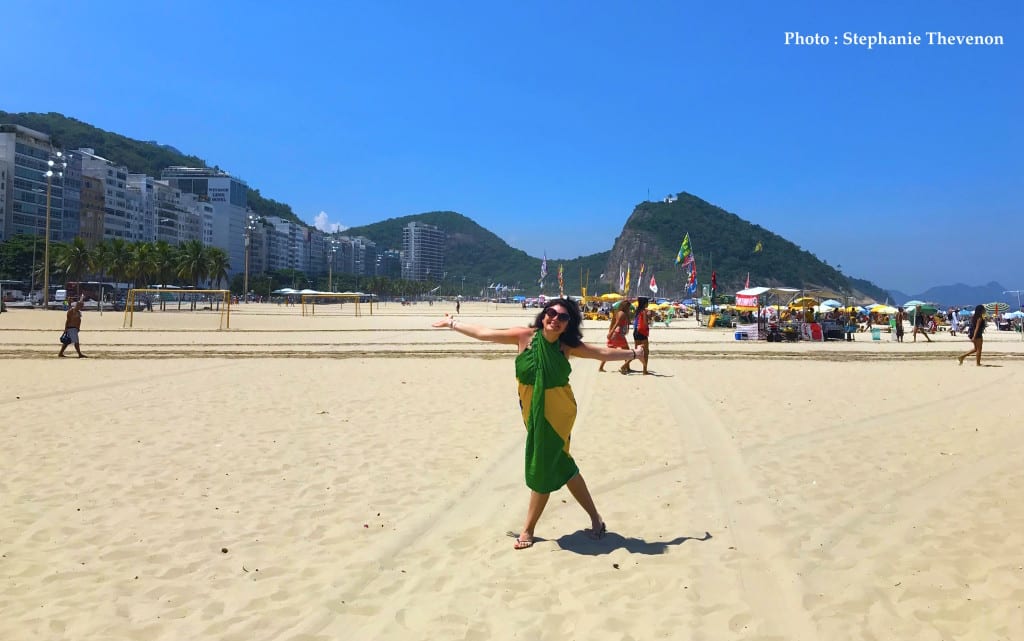 Plage de Copacabana, Rio, Brésil