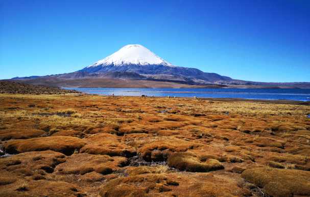 Vue panoramique époustouflante de Putre, Arica y Parinacota, Chili, mettant en valeur la beauté naturelle de cette région andine aux paysages grandioses. Photographe : Jorge Montesinos - Unsplash